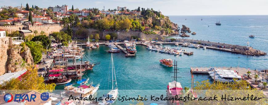 Antalya Seyahatinizde Yanınızda Bulunması Gerekenler, Antalya’da İşimizi Kolaylaştıracak Hizmetler
